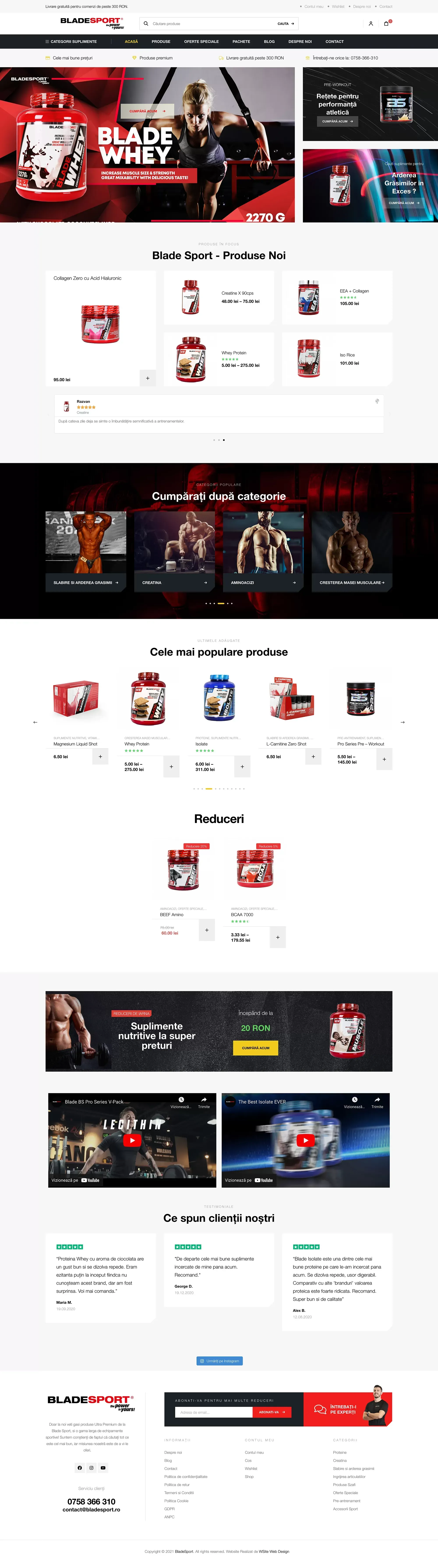 Ecommerce bladesport